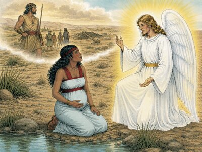 Illustration for Genesis 16:12