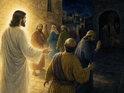 Illustration for John 3:19