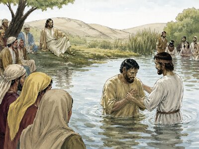 Illustration for John 3:22