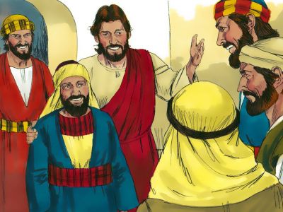 Illustration for Luke 19:8