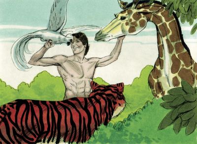 Illustration til Første Mosebog 1:24