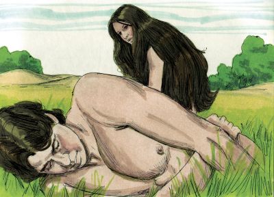 Illustration til Første Mosebog 2:21
