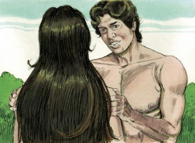 Illustration til Første Mosebog 2:22
