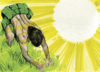Illustration til Første Mosebog 3:17