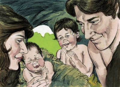 Illustration for Genesis 4:1