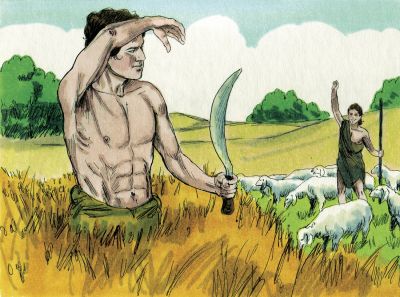 Illustration til Første Mosebog 4:2