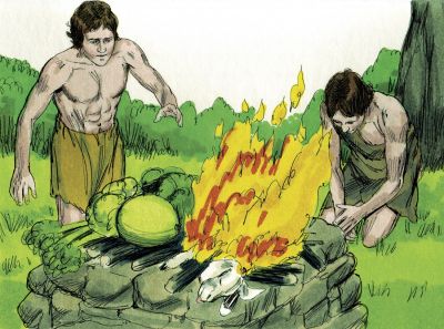 Illustration til Første Mosebog 4:4