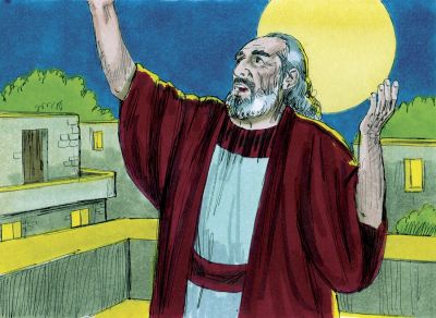 Illustration til Første Mosebog 6:9