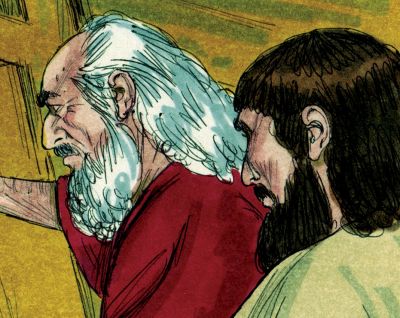 Illustration til Første Mosebog 7:16