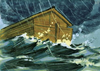 Illustration for Genesis 7:21