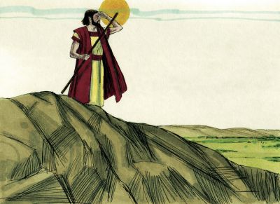 Illustration til Første Mosebog 12:6