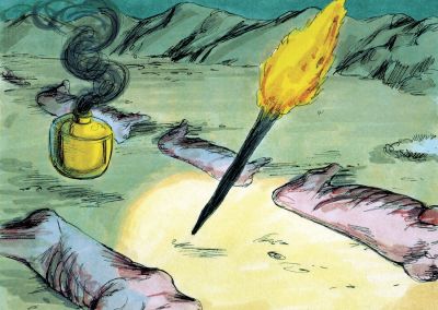 Illustration for Genesis 15:17