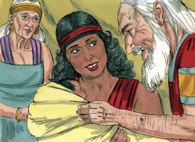 Illustration for Genesis 16:4