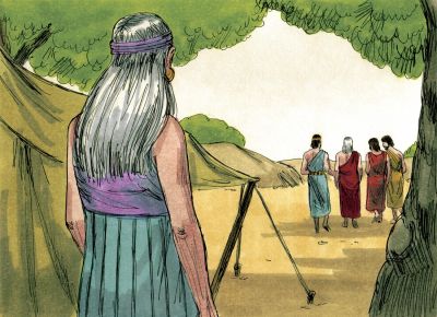 Illustration for Genesis 18:16