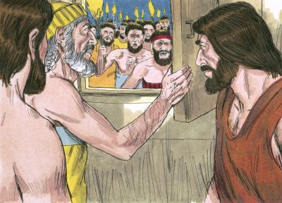 Illustration for Genesis 19:4