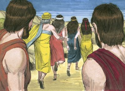 Illustration for Genesis 19:17