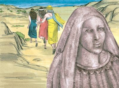 Illustration for Genesis 19:26