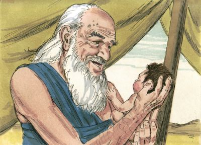 Illustration for Genesis 21:3