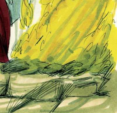 Illustration for Genesis 22:13