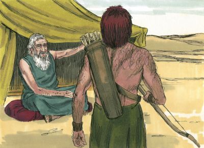 Illustration for Genesis 27:2