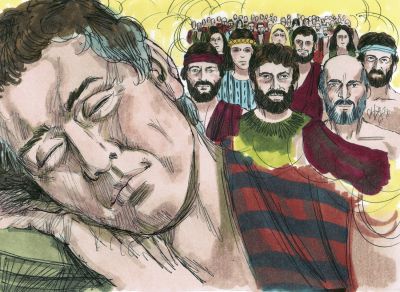Illustration for Genesis 28:13
