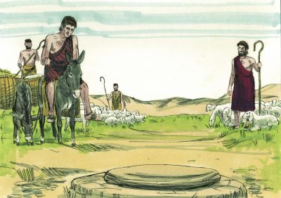 Illustration for Genesis 29:1