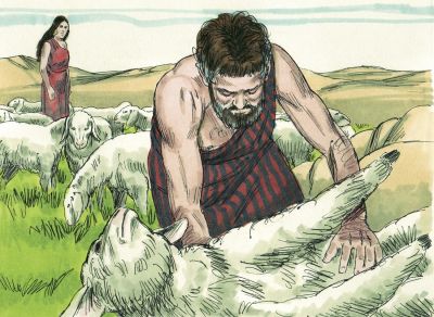 Illustration for Genesis 29:21