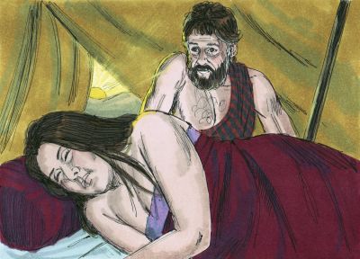 Illustration for Genesis 29:25