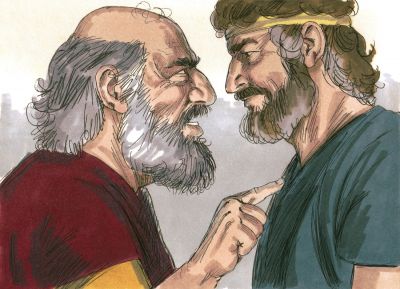 Illustration for Genesis 30:42