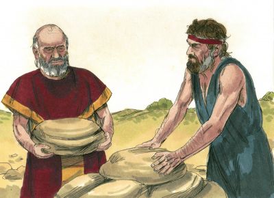 Illustration for Genesis 31:45