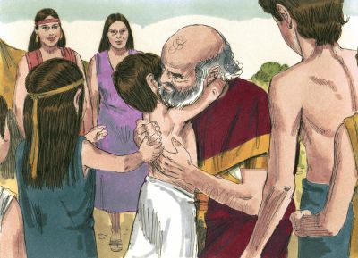 Illustration for Genesis 31:55
