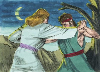 Ilustração para Gênesis 32:24
