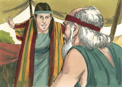 Illustration for Genesis 37:4