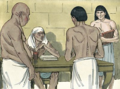 Illustration for Genesis 39:22