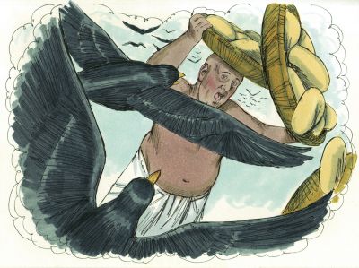 Illustration for Genesis 40:17