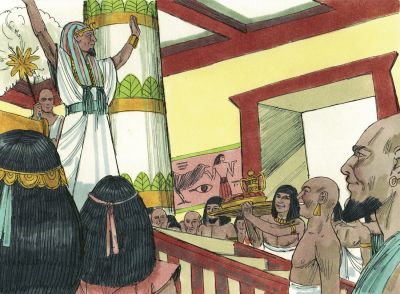 Illustration for Genesis 40:20