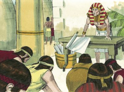 Illustration for Genesis 42:6