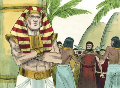 Illustration for Genesis 42:17