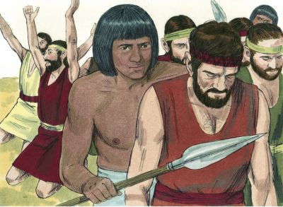 Illustration for Genesis 42:24