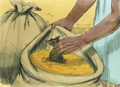 Illustration for Genesis 42:25