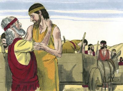 Illustration for Genesis 43:15