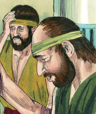 Illustration for Genesis 43:28