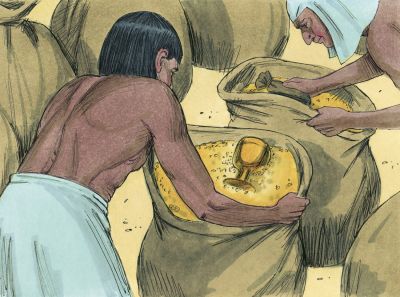 Illustration for Genesis 44:2