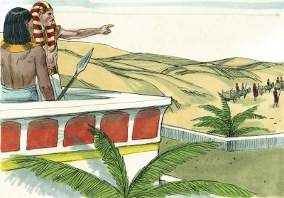 Illustration for Genesis 44:4
