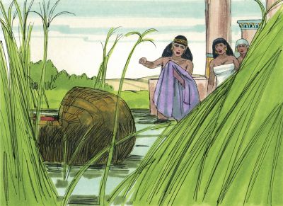 Illustration for Exodus 2:5