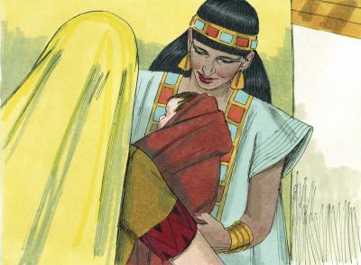 Illustration for Exodus 2:8