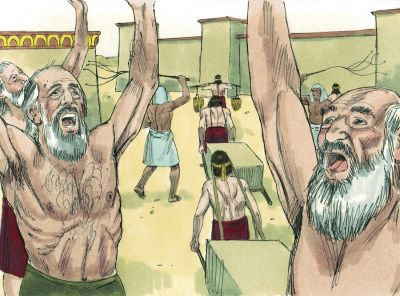 Illustration for Exodus 2:23