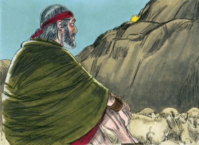 Illustration for Exodus 3:1