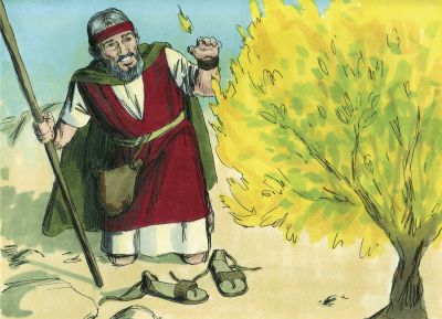 Illustration for Exodus 3:5