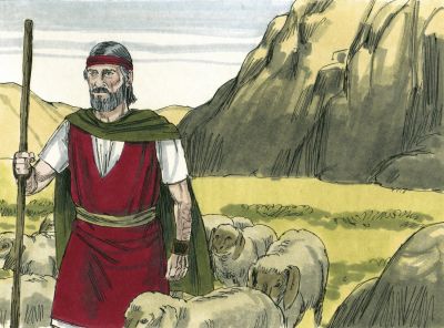 Illustration for Exodus 4:18
